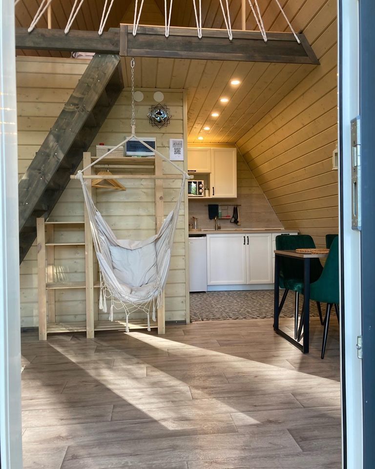 A-frame дом для комфортного отдыха