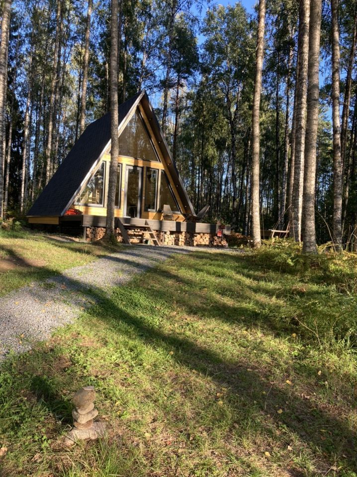 A-frame дом для комфортного отдыха