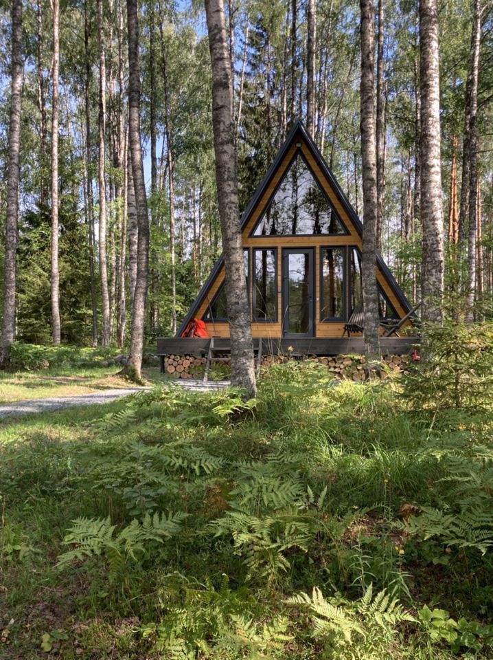 A-frame дом для комфортного отдыха
